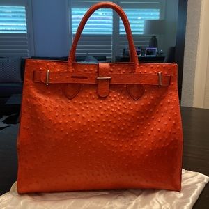Authentic Furla Structured but Soft Satchel